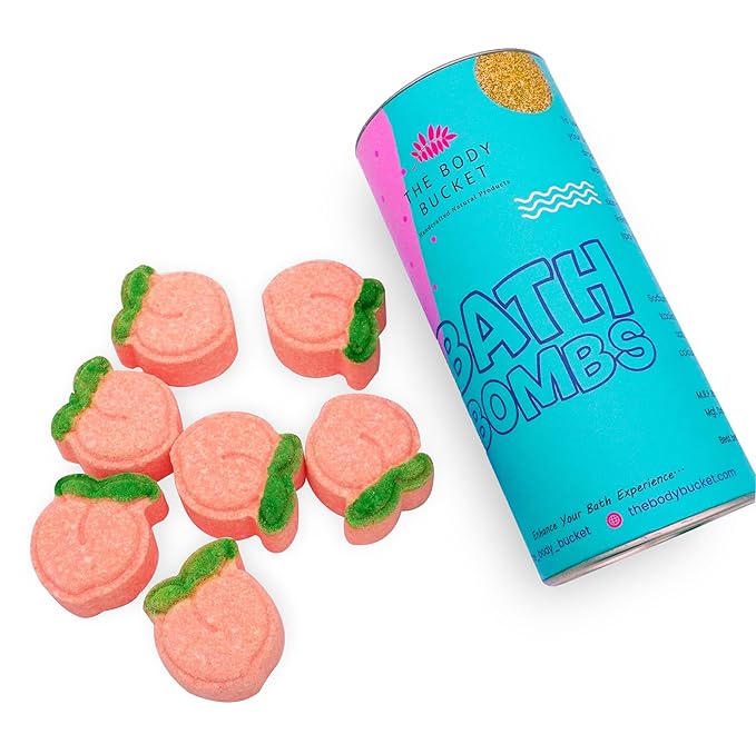 Mini Peachy Blush Bath Bomb - 20 Grams Each (Pack of 10)