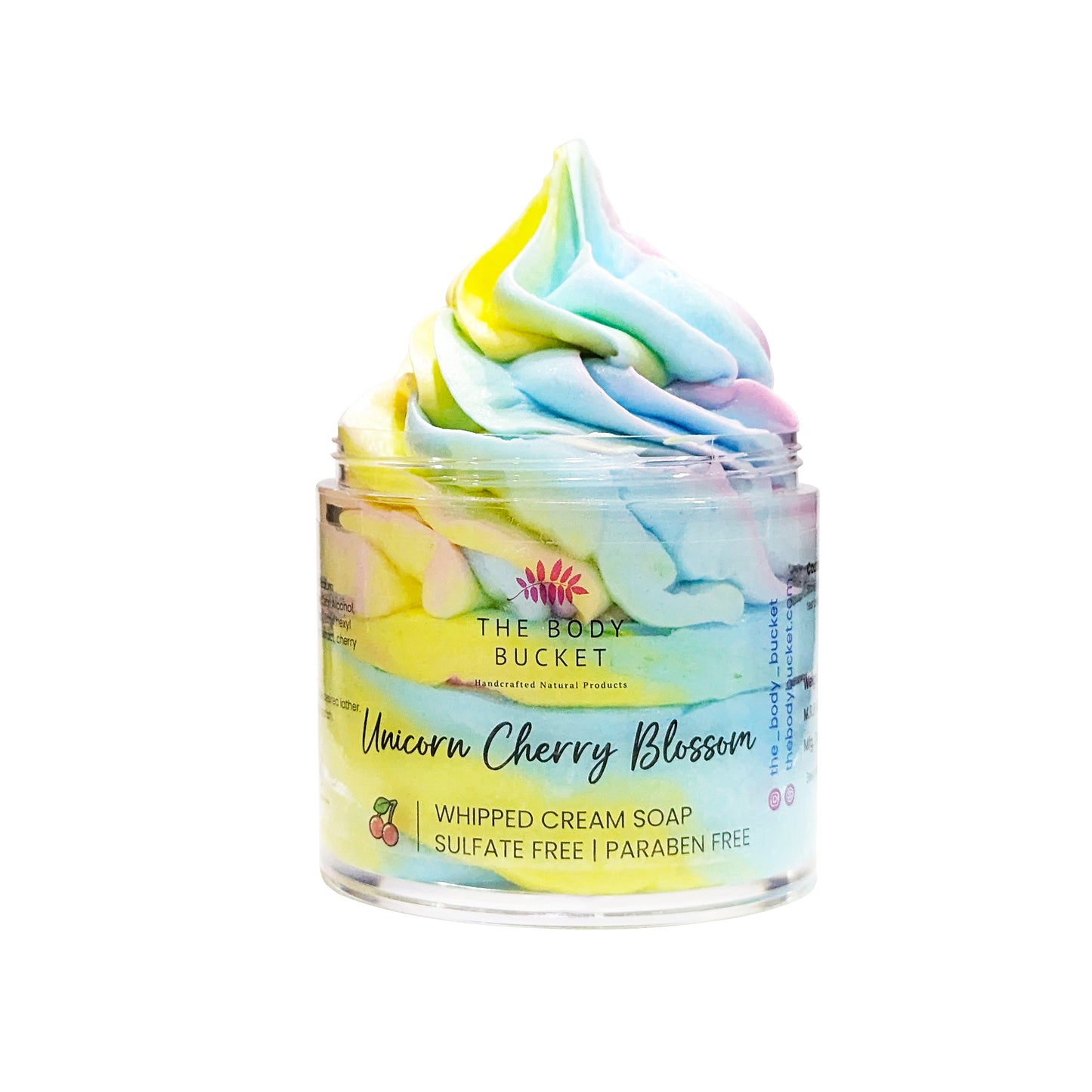 Unicorn Cherry Blossom Whipped Cream Soap – 100 gm