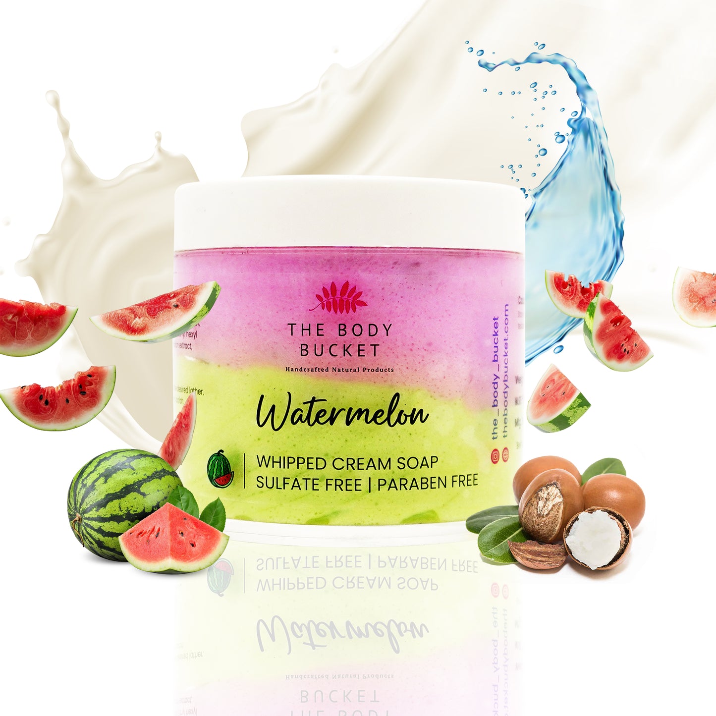 Water Melon Whipped Cream Soap – 100 gm